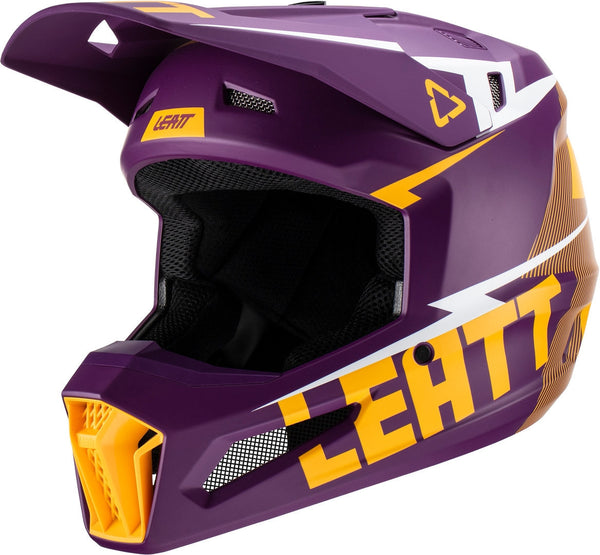 LEATT 头盔 3.5 Bolt Jugend Motocross Helmet with Goggles