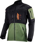 LEATT 骑行夹克 4.5 HydraDri Waterproof Motocross Jacket Black/Green
