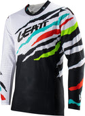 LEATT 骑行衣 5.5 UltraWeld Tiger Motocross Jersey Black/White/Blue/Red