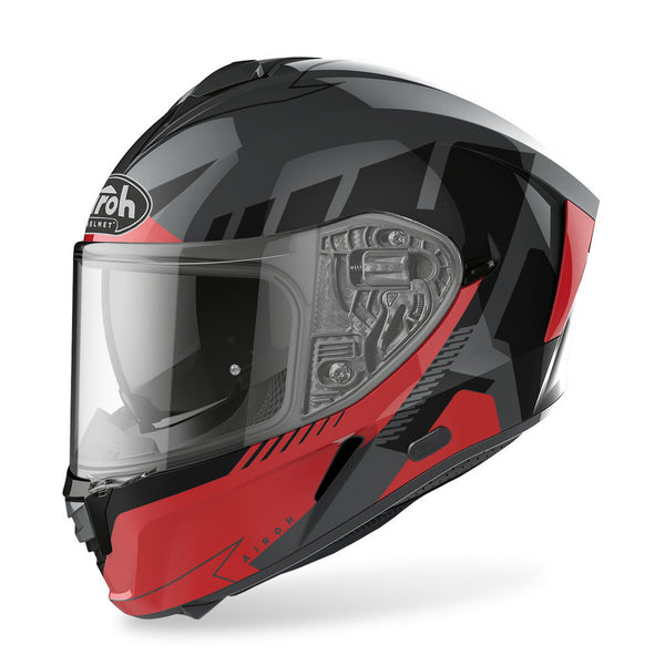 Airoh Spark Rise Helmet Black/Grey/Red