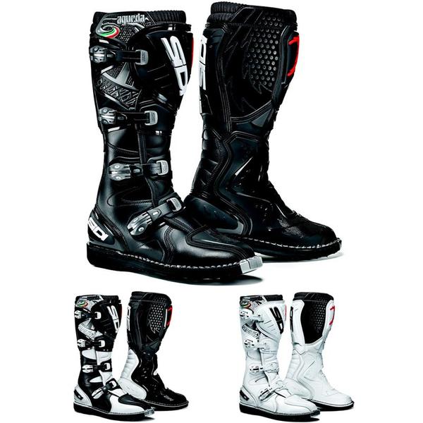 Sidi Agueda Motocross Boots White
