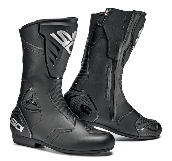 Sidi Black Rain Motorcycle Boots waterproof Black/Yellow