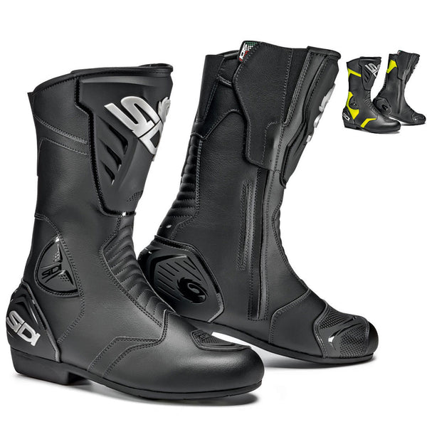 Sidi Black Rain Motorcycle Boots waterproof Black