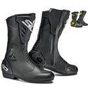 Sidi Black Rain Motorcycle Boots waterproof Black/Yellow