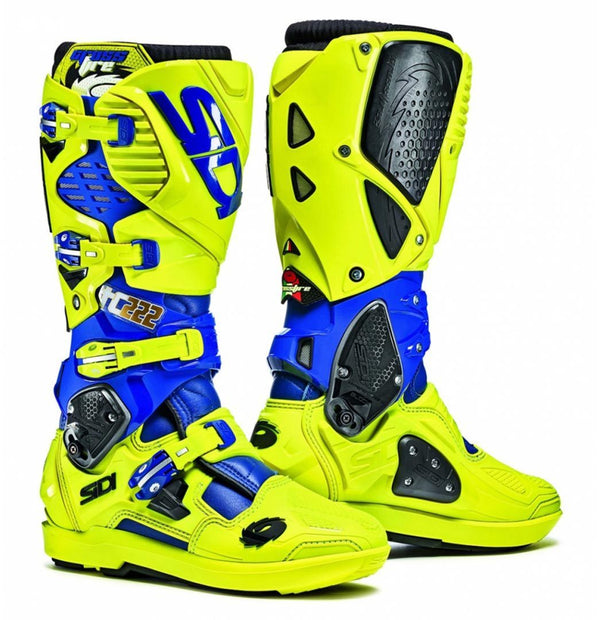 Sidi Crossfire 3 SRS Motocross Boots Yellow