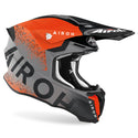 Airoh Twist 2.0 Bit Motocross Helmet Gray/Orange