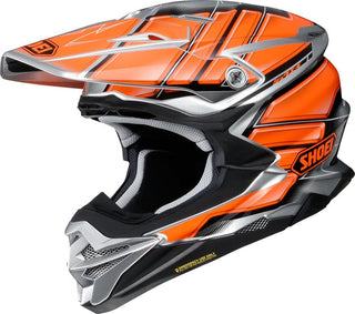 Shoei VFX-WR Glaive Motocross Helmet Orange/Black