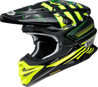 Shoei VFX-WR Grant 3 Motocross Helmet Black/Yellow