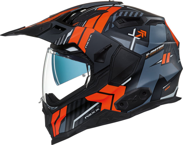 Nexx X.Wed 2 Wild Country Helmet Black/Orange