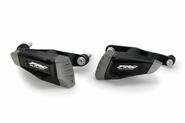 Puig 防摔胶 Kawasaki Frame Slider Pro Black KAW