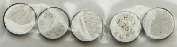 HOT CAMS 发动机 VALVE SHIMS 9.48X3.25MM 5/PK