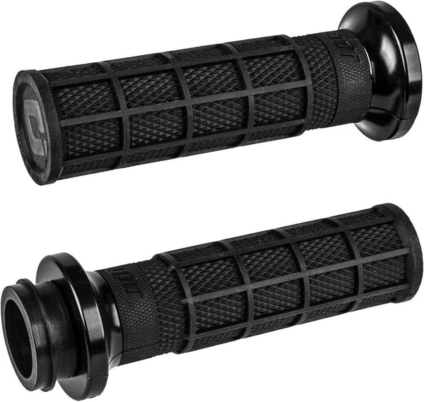 ODI 手把胶 V31HTW-BB-B Lock On Grips for Throttle by Wire - 黑