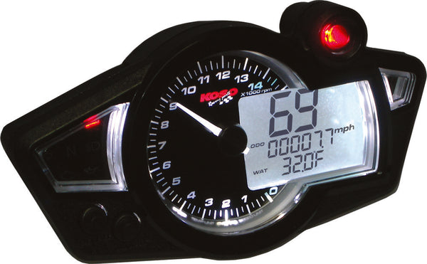 KOSO 仪表 GP Style Multi-Function Gauge