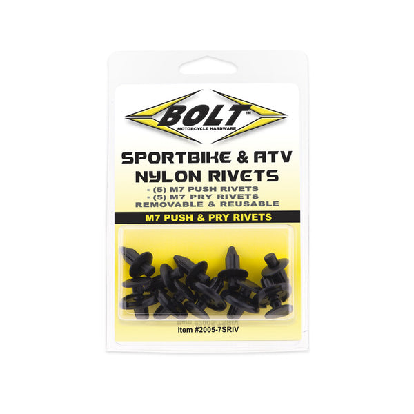 BOLT 五金件 ATV Nylon Rivet Kits