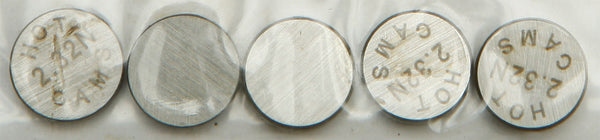 HOT CAMS 发动机 VALVE SHIMS 8.90X2.32MM 5/PK