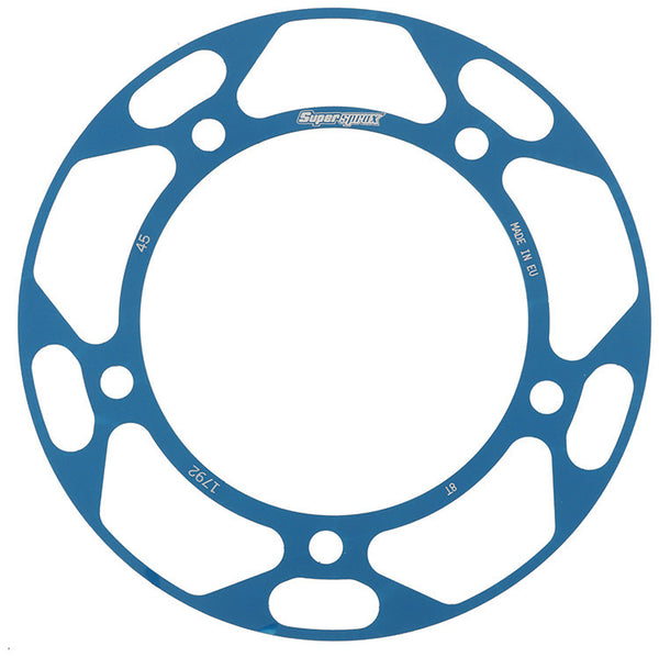 SUPERSPROX 链轮 REAR EDGE SPRKT COLOR DISK ALU 45T-525 蓝 HAY/SUZ/TRI