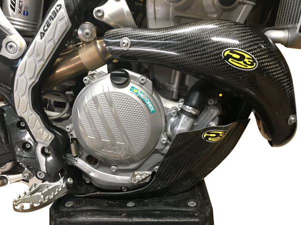 P3 车辆防护 HEAT SHIELD CARBON STK PIPE KTM/HUS