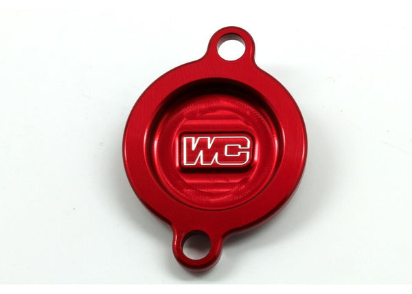 WORKS 油滤 油滤盖 红 KTM/HUS/GAS