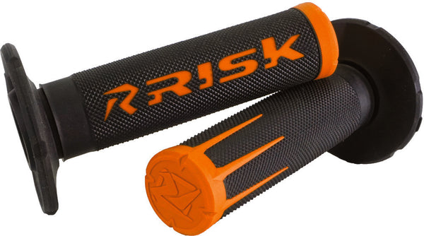 RISK RACING 手把胶 FUSION 2.0 MOTORCYCLE GRIPS 橙