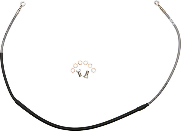 GALFER 油门/刹车/离合线 钢制 BRAKE LINE FRONT HON