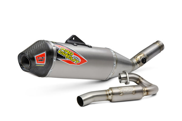 PRO CIRCUIT 排气管 P/C TI-6 PRO EXHAUST W/CARBON CAP