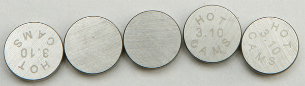 HOT CAMS 发动机 VALVE SHIMS 10.00X3.10MM 5/PK