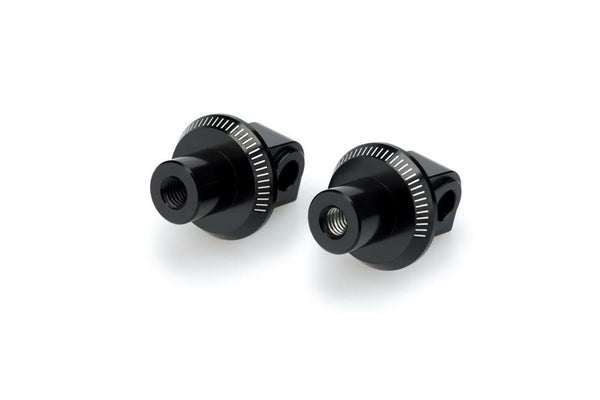 PUIG 脚踏/换挡杆/脚刹 FOOTPEG ADAPTER PASSENGER 黑 SUZ