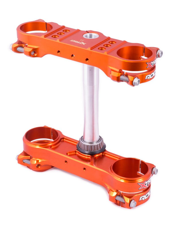 XTRIG 车把 ROCSTECH CLAMP SET 橙 KTM 22MM