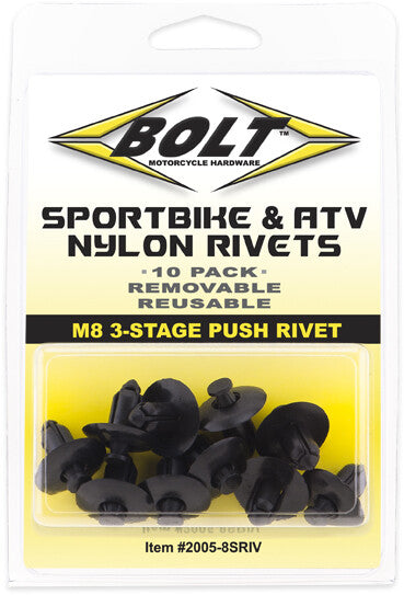 BOLT 五金件 ATV Nylon Rivet Kits