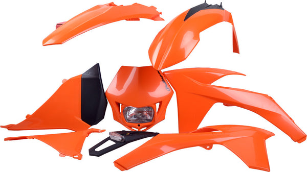 Polisport 车身塑料套件 KTM Plastic Body Kit Black
