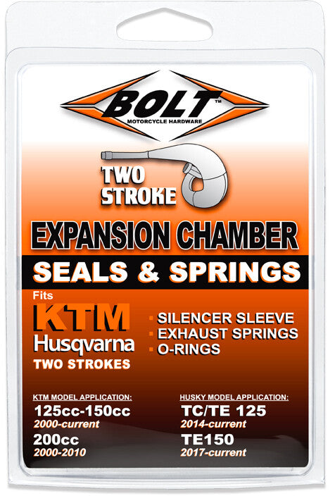 BOLT 排气管 2-STROKE O-RING SPRING AND COUPLER KIT