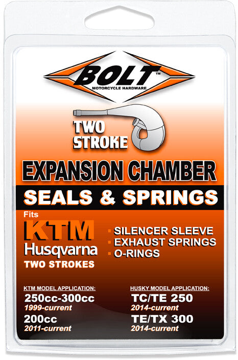 BOLT 排气管 2-STROKE O-RING SPRING AND COUPLER KIT