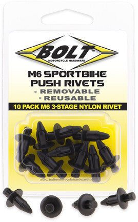 BOLT 五金件 ATV Nylon Rivet Kits