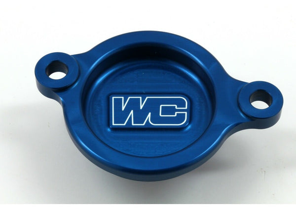 WORKS 油滤 油滤盖 蓝 HON