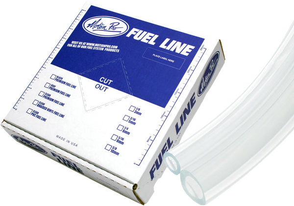 MOTION PRO 燃油系统 Clear Standard Vinyl Fuel Vent Line