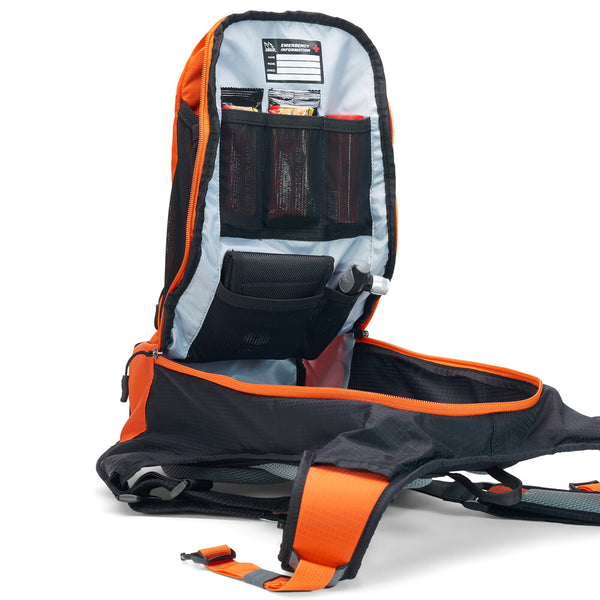 Uswe 背包 Patriot 15 w/ CE SAS-Tech Back Protector Orange/Black Patriot 15 橙/黑