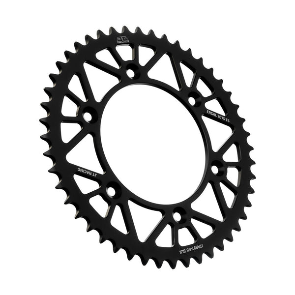 JT 链轮 REAR RACELITE SPROCKET ALUM 48T-520 黑 HUS/HUSQ/KTM