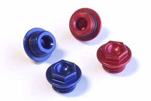 WORKS 发动机 OIL FILLER PLUG 红