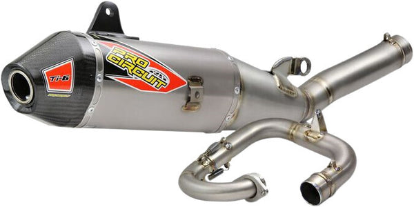 PRO CIRCUIT 排气管 TI-6 TI SYSTEM W/CARBON CAP YZ450F