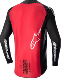 Alpinestars 骑行衣 Supertech Ward Jersey Men's Black/Red Berry