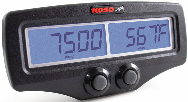 KOSO 仪表 Dual EGT Gauge w/RPM & Water Temperature Probe Kit