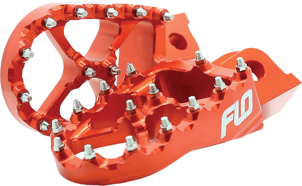 Flo Motorsports 脚踏 KTM/Husqvarna/Gas Gas Pro Series Foot Pegs Orange KTM/HUS