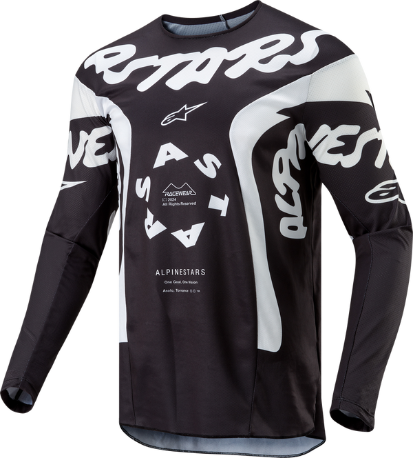 Alpinestars 骑行衣 Racer Hana Jersey Black/White Men's