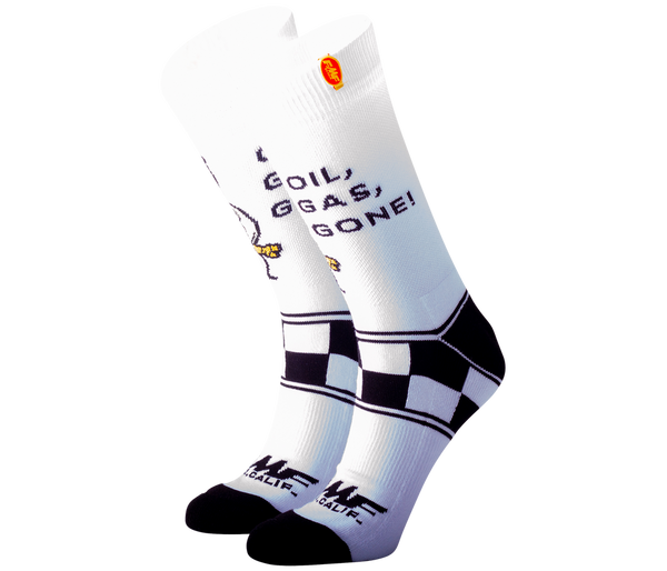 FMF APPAREL 骑行袜 Mr Pre Mix Socks White