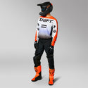SHIFT 骑行服 WHITE LABEL FADE JERSEY [黑/白/橙]
