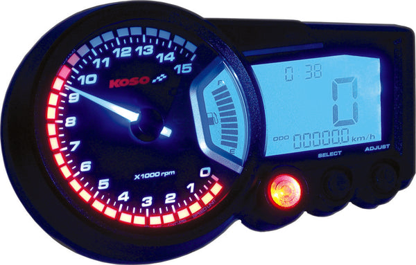 KOSO 仪表 GP Style Multi-Function Gauge