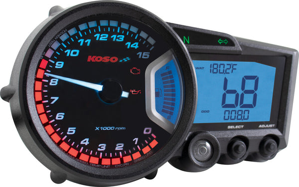 KOSO 仪表 GP Style Multi-Function Gauge