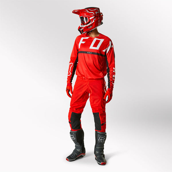 FOX 骑行衣 360 Merz Jersey [亮红]