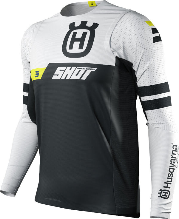 Shot 骑行服 Aerolite Husqvarna 限量款 黑色