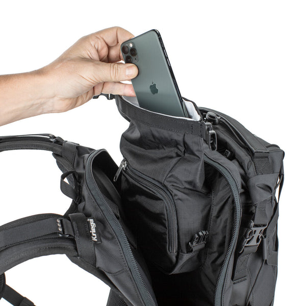 Kriega Trail 18 Motorcycle Backpack Yellow